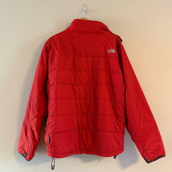 The North Face Men’s  Vibrant Red Puffer Jacket - Picture 9 of 16